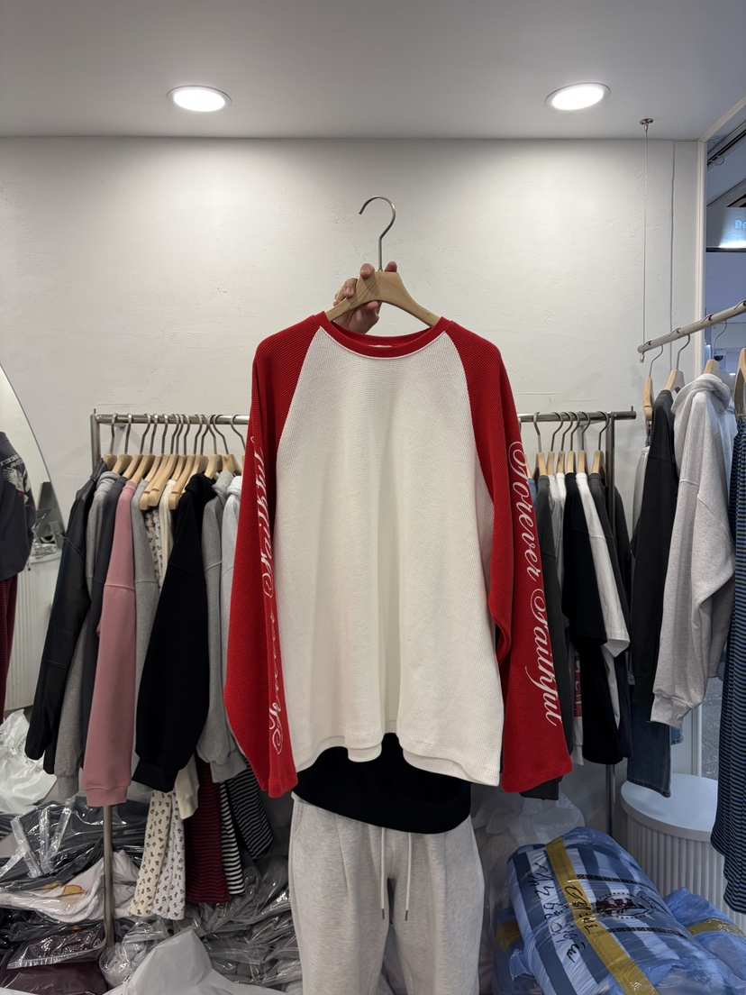 DELICATE韓國直郵實拍女士新品休閑26春夏職業推薦長袖T恤DELICATE長袖T恤