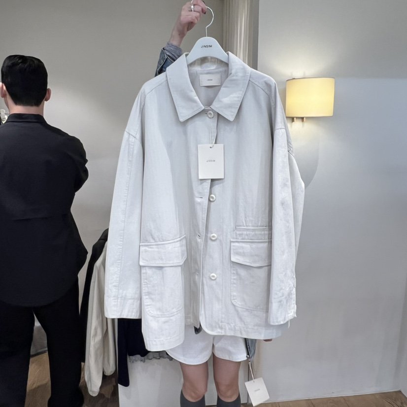 JINSIM韓國直郵實拍女裝新品熱賣26春夏推薦職業休閑夾克JINSIM夾克
