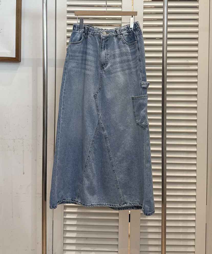 FAVE-L韓國直郵實拍女裝新品職業休閑26春夏推薦熱賣長裙FAVE-L長裙