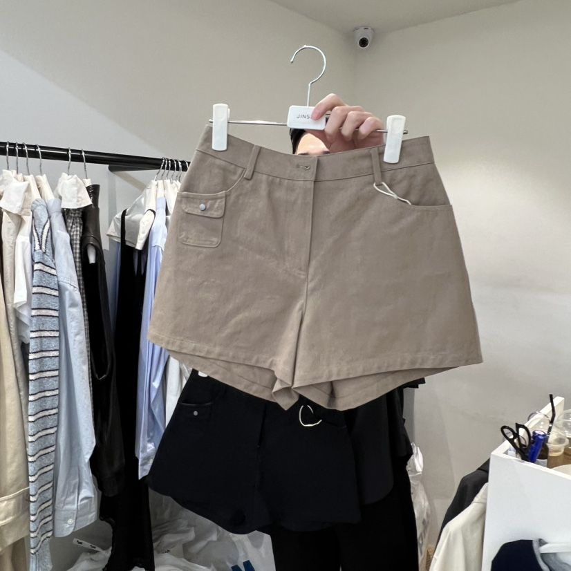 JINSIM韓國直郵實拍女裝新款時尚職業熱賣人氣推薦休閑短褲JINSIM短褲