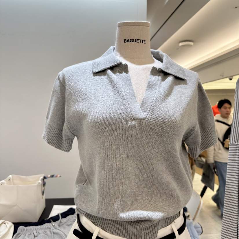 BAGUETTE-P韓國代購女士新款休閑熱賣職業推薦人氣針織衫BAGUETTE-P針織衫
