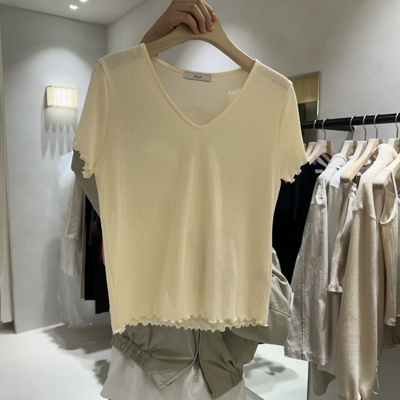 MILLIF韓國東大門代購女裝新品熱賣職業推薦人氣26春夏T恤MILLIFT恤