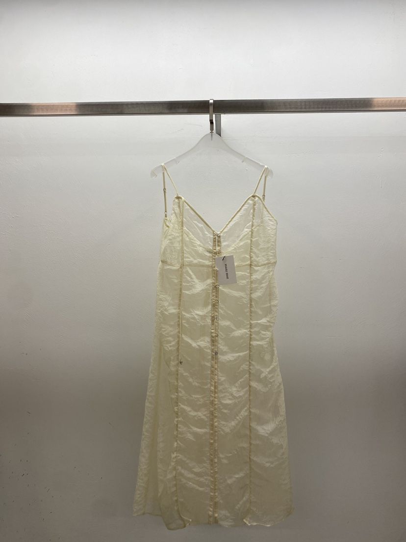 WEARABLE-L韓國直郵實拍女裝新品休閑26春夏連衣裙雪紡褶皺WEARABLE連衣裙