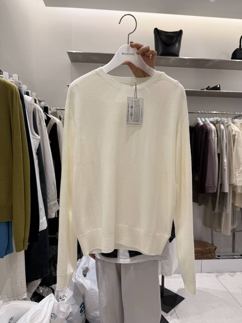WOOD SAGE韓國直郵女裝新品時尚職業推薦26春夏休閑針織衫WOOD SAGE針織衫