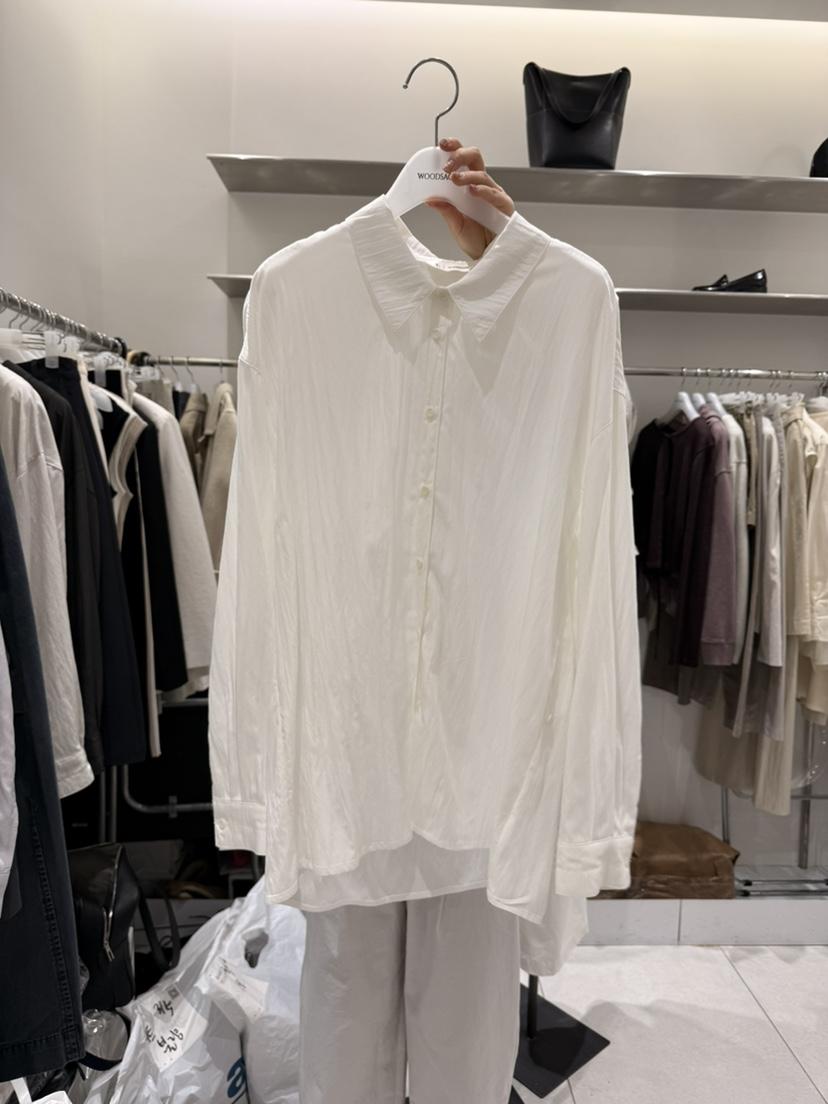 WOOD SAGE韓國直郵實拍女士新款休閑時尚熱賣襯衫蕾絲衫WOOD SAGE襯衫/蕾絲衫