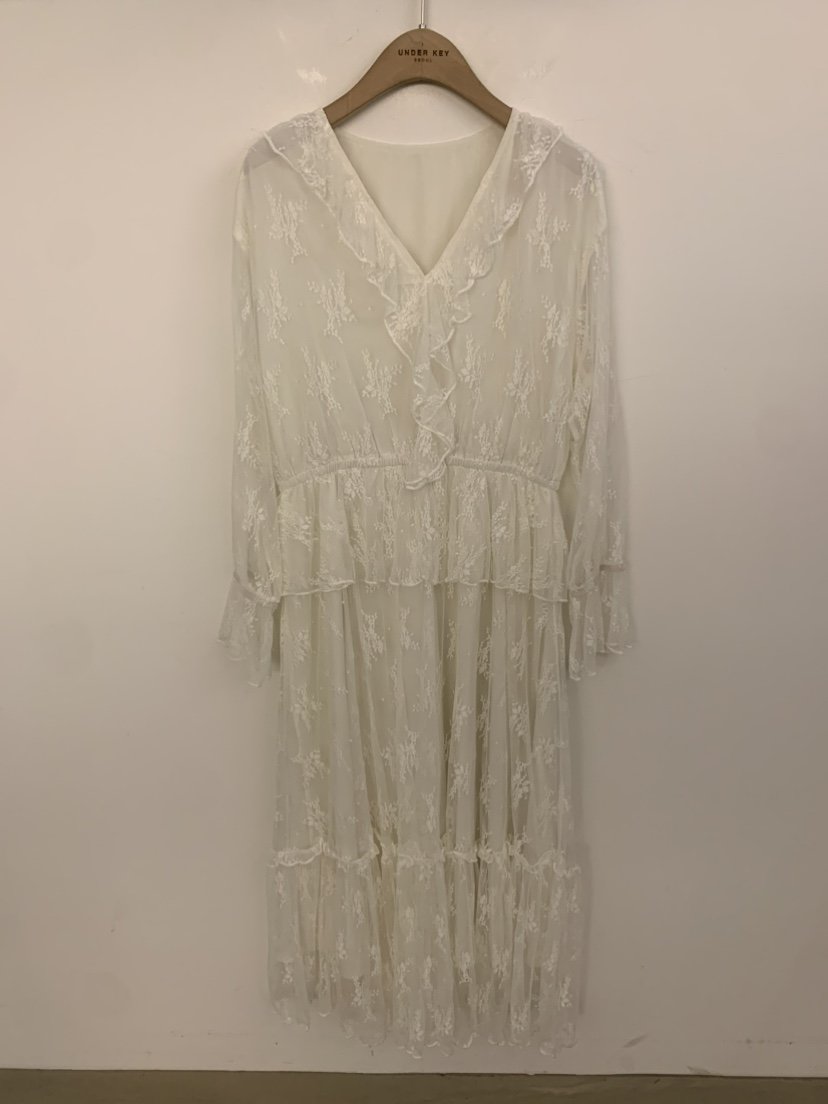 UNDER KEY韓國東大門代購女裝新品職業休閑時尚推薦連衣裙UNDER KEY連衣裙