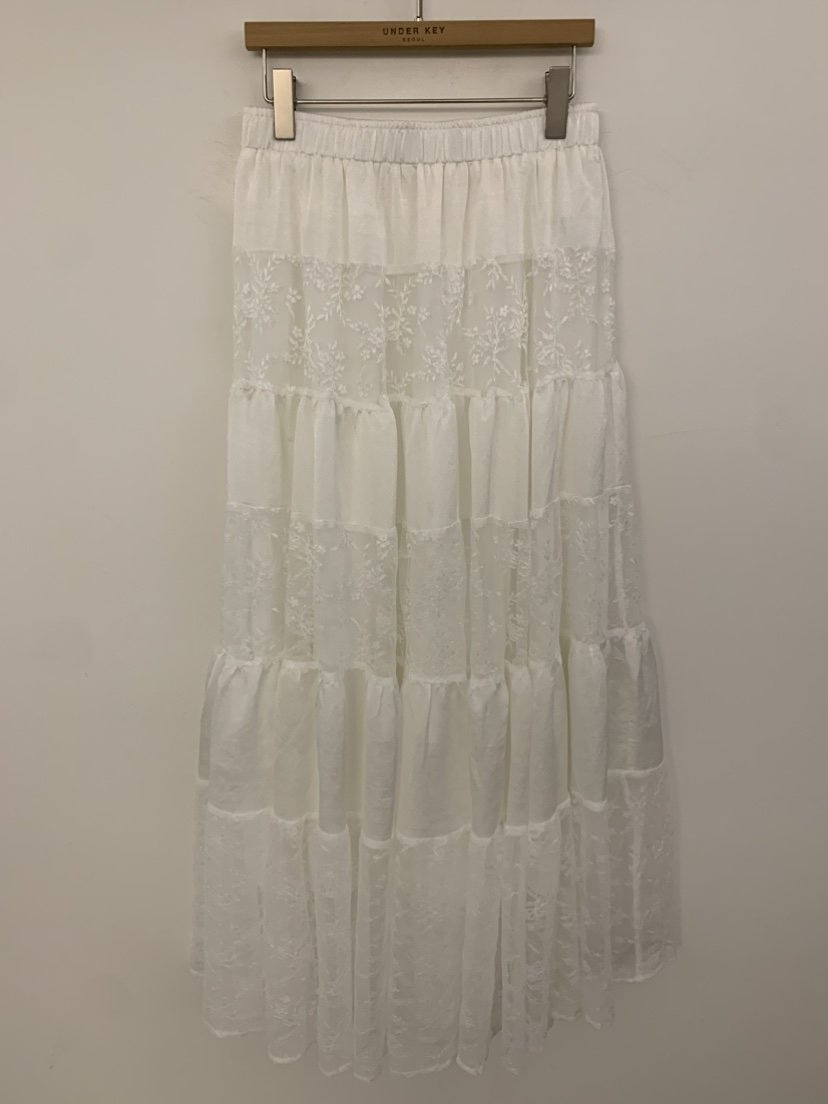 UNDER KEY韓國代購女士新款時尚職業熱賣推薦人氣休閑長裙UNDER KEY長裙