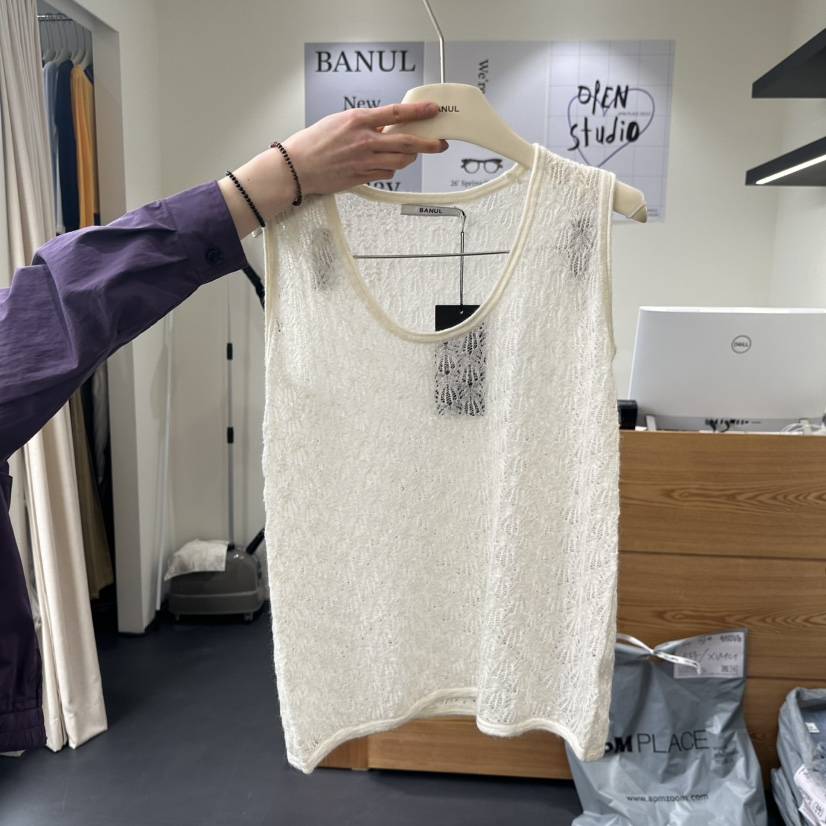 BANUL韓國代購女士新品職業時尚休閑推薦人氣熱賣吊帶背心BANUL吊帶/背心