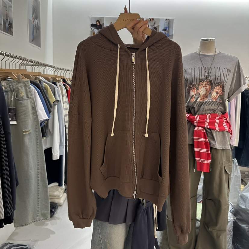 BAGUETTE-P韓國直郵女士新款推薦26春夏人氣夾克連帽拉鏈衫BAGUETTE-P夾克