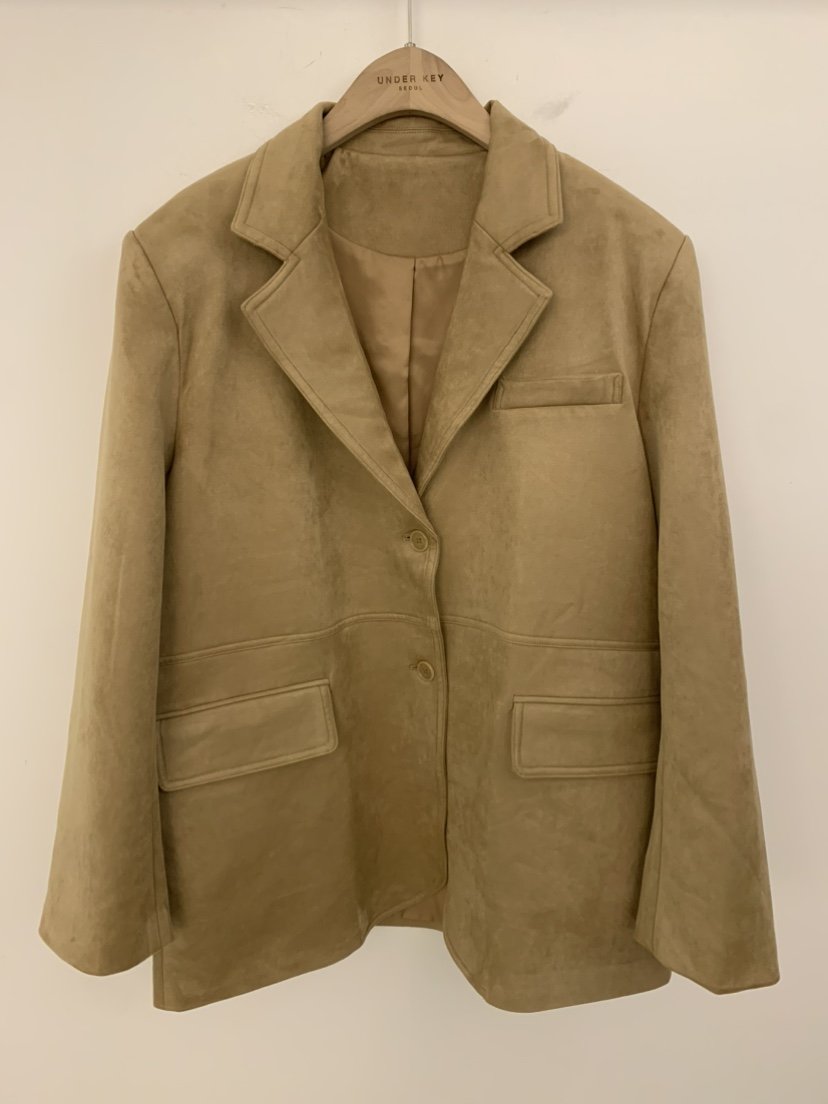 UNDER KEY韓國代購女裝新品熱賣休閑26春夏職業時尚夾克UNDER KEY夾克