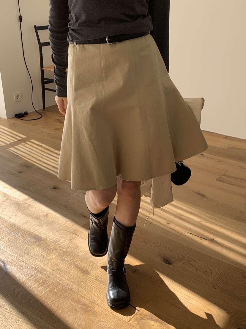 LOGARDEN韓國東大門代購女裝新品人氣半身裙中短裙不含腰帶LO GARDEN半身裙/中短裙