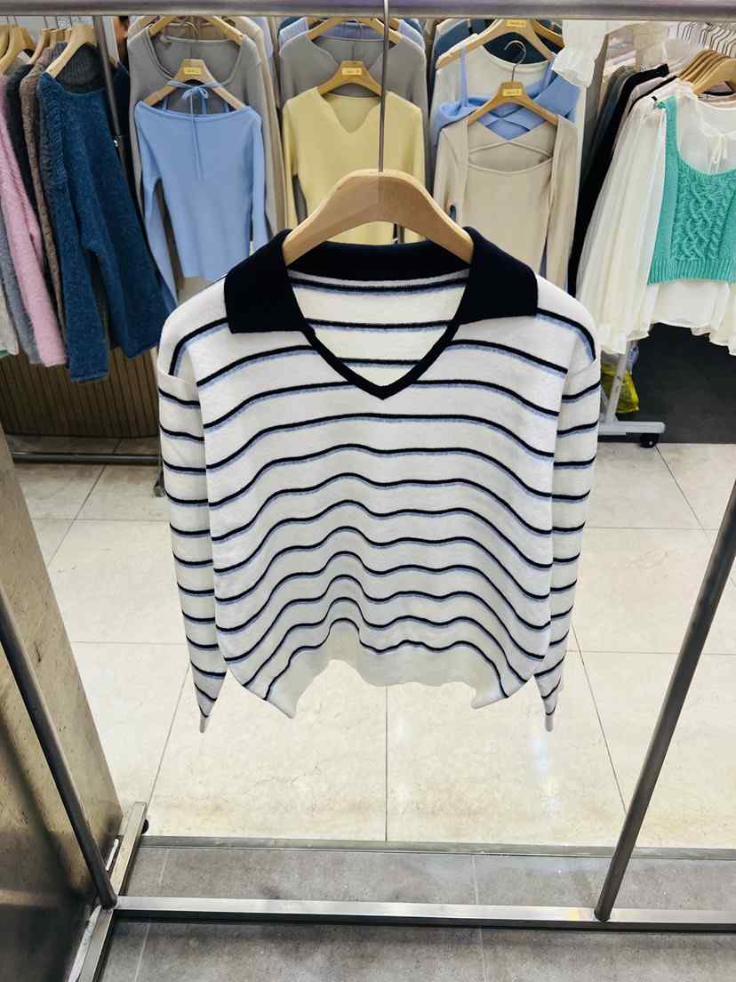 BLACK NOTE韓國直郵實拍女士新品熱賣職業休閑26春夏針織衫BLACK NOTE針織衫