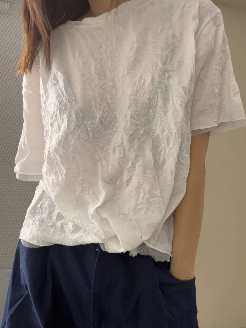 FRANC—L韓國東大門直郵女裝新款人氣職業26春夏休閑時尚T恤FRANCT恤