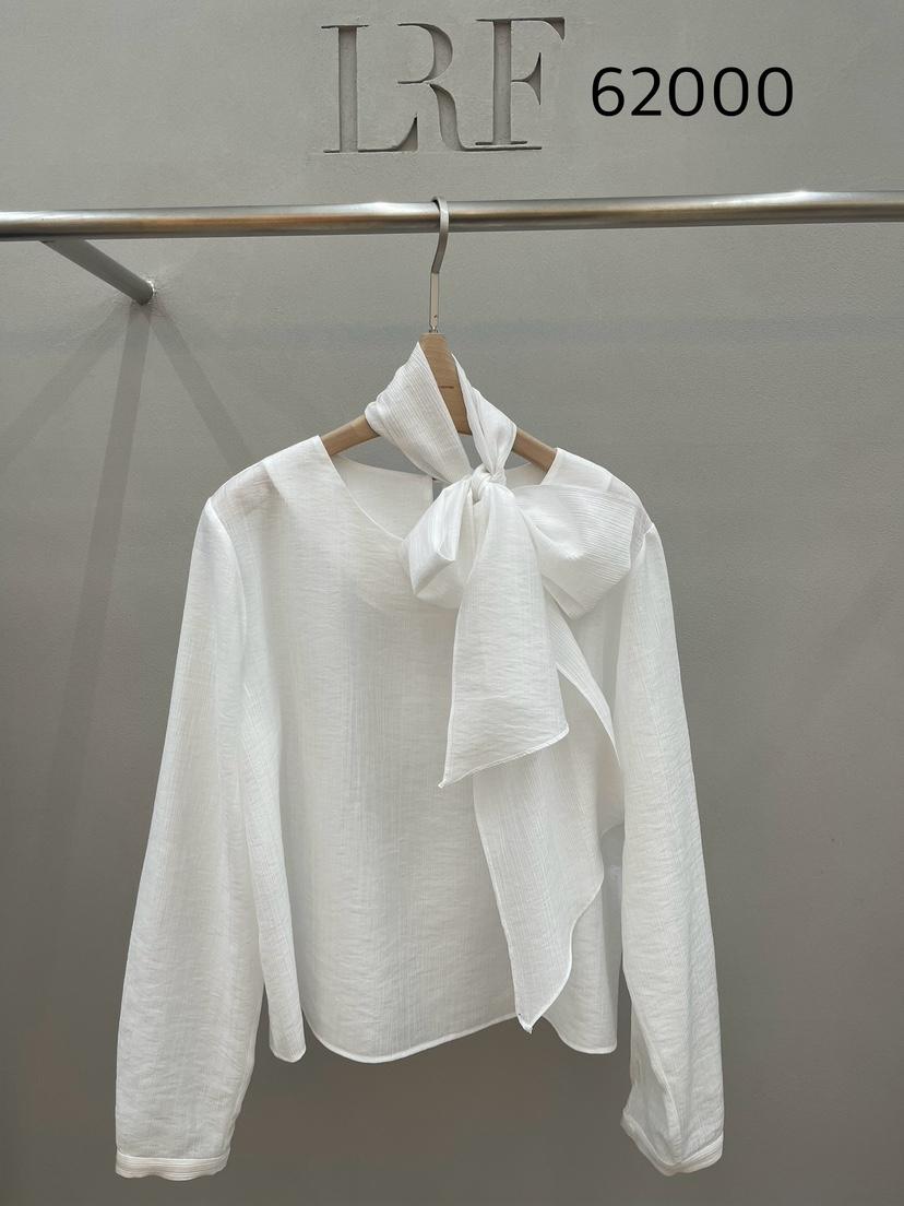 PLUS HONG-P韓國代購女士新款時尚襯衫蕾絲衫含圍巾系帶LORA FAMILY/PLUS HONG襯衫/蕾絲衫