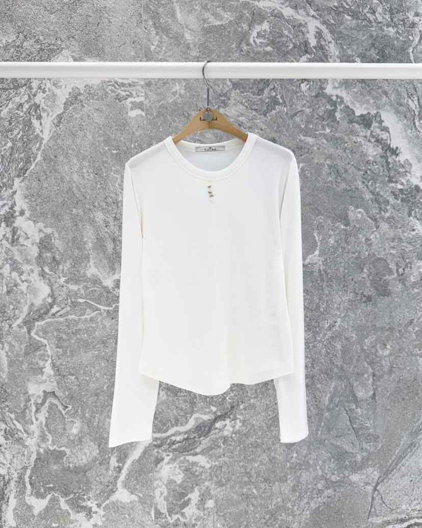 ROOKIE BUD韓國東大門代購女士新品休閑時尚長袖T恤羊毛ROOKIE BUD-L長袖T恤