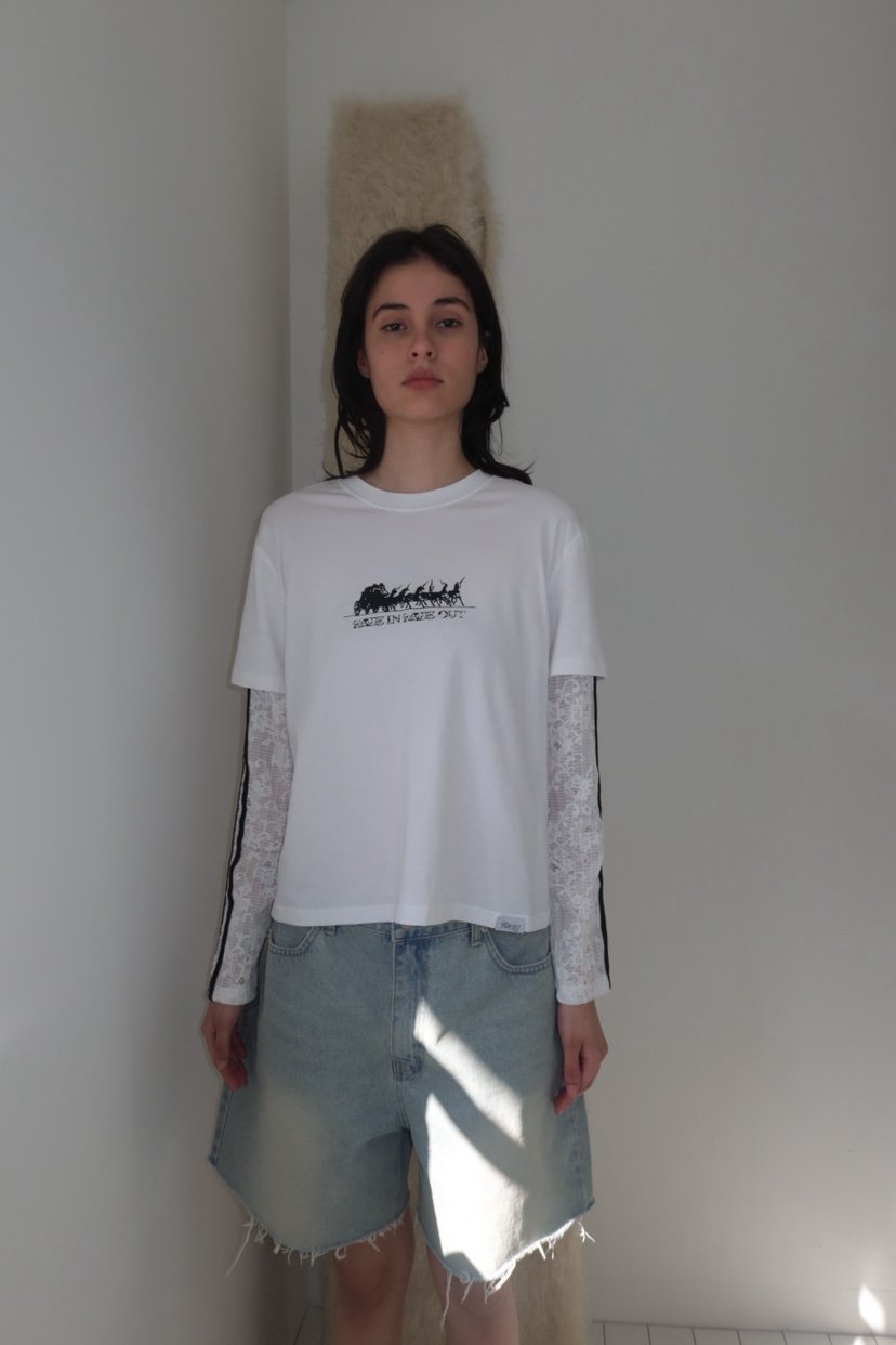 FIFO/UNANSWERED-MYSTERY韓國直郵女士新品熱賣長袖T恤FIFO/UNANSWERED-MYSTERY長袖T恤