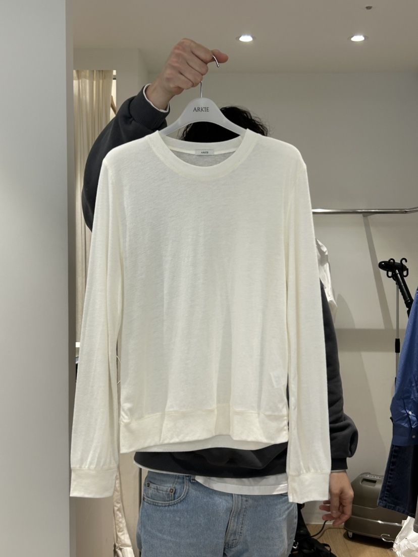 ARKIE/TAF韓國代購女士新品人氣26春夏職業熱賣休閑長袖T恤ARKIE/TAF長袖T恤