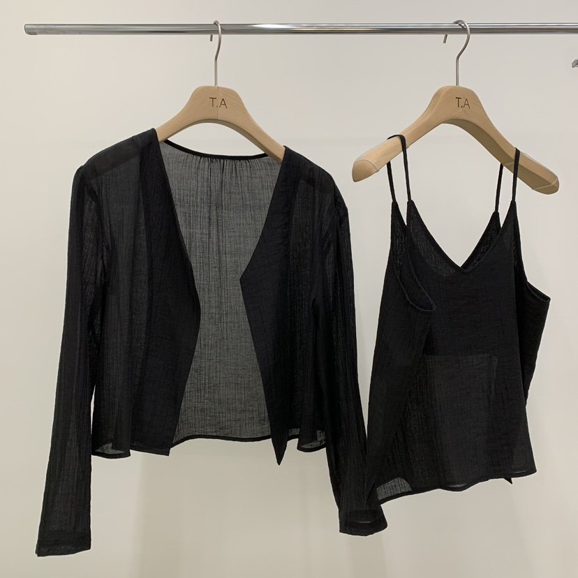 THE ABLE韓國東大門代購女裝新品時尚休閑職業熱賣套裝開衫THE ABLE/TA套裝