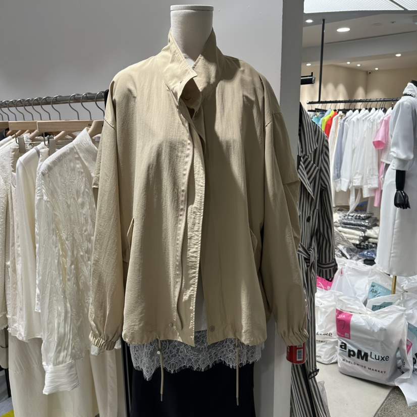 GREEK東大門直郵女裝新款26春夏真品時尚職業人氣夾克尼龍GREEK夾克