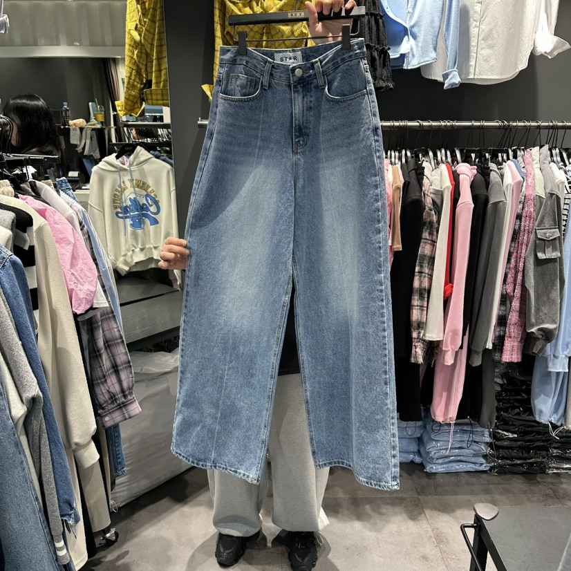 STAR-L東大門代購女裝新款熱賣職業休閑人氣真品26春夏牛仔褲STAR-L牛仔褲