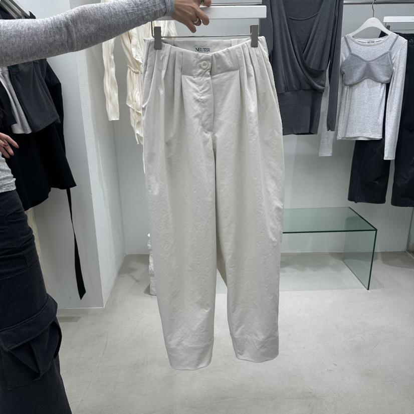 NEUTER韓國直郵女士新品26春夏熱賣時尚真品職業推薦休閑褲NEUTER休閑褲