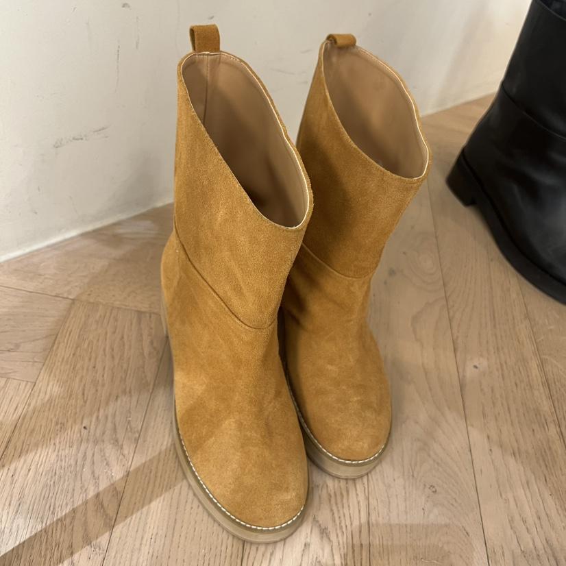 OBJET/LOVEUSU東大門直郵女裝新款職業熱賣時尚休閑靴子OBJET/LOVEUSU靴子