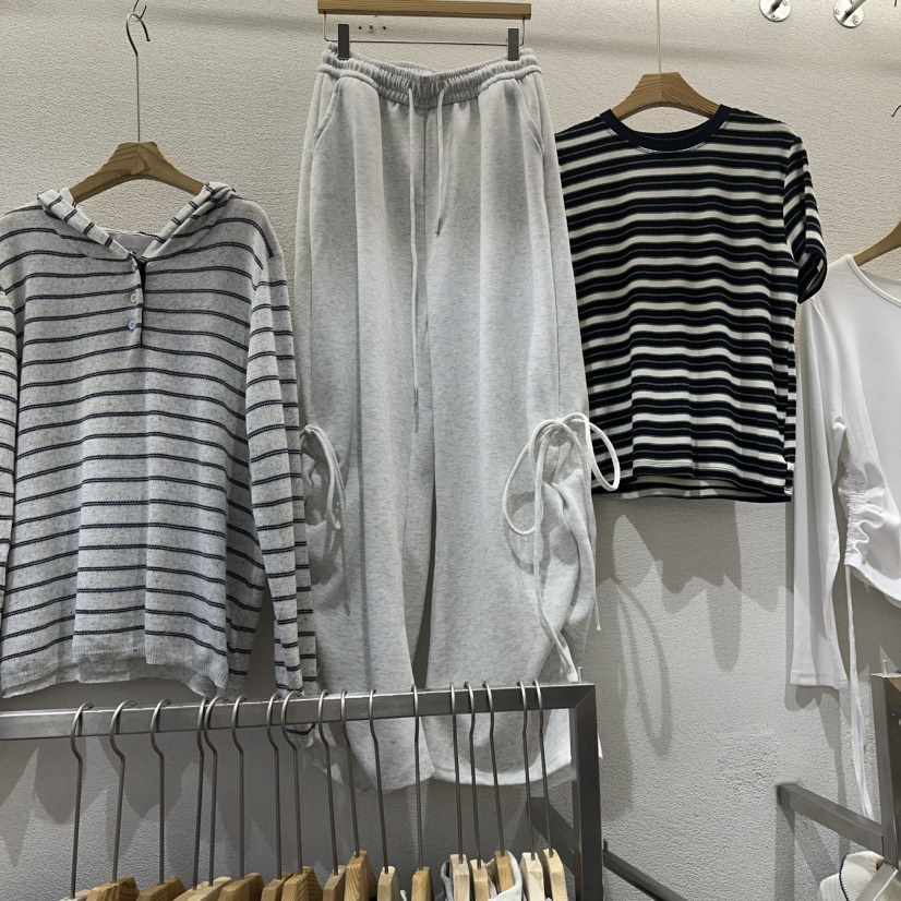 HIPTIQUE東大門實拍女裝新款推薦休閑熱賣26春夏休閑褲褶皺棉HIPTIQUE休閑褲