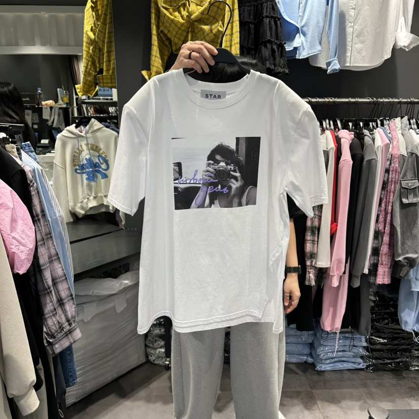 STAR-L韓國代購女裝新品推薦26春夏休閑熱賣職業時尚T恤STAR-LT恤