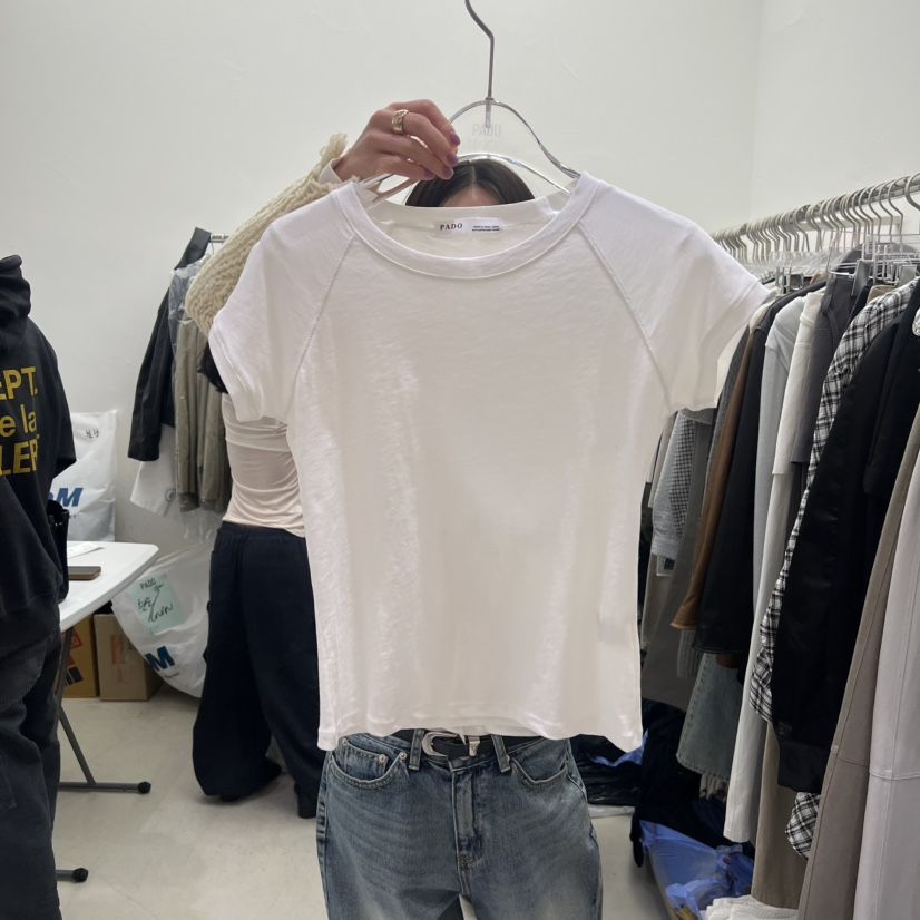 PADO韓國代購女士新品真品推薦休閑時尚熱賣人氣職業26春夏T恤PADOT恤