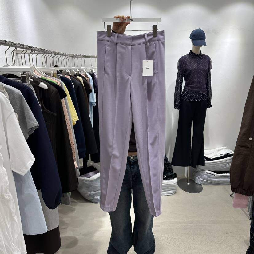 INNI韓國代購女裝新款熱賣26春夏推薦職業真品休閑休閑褲inni休閑褲