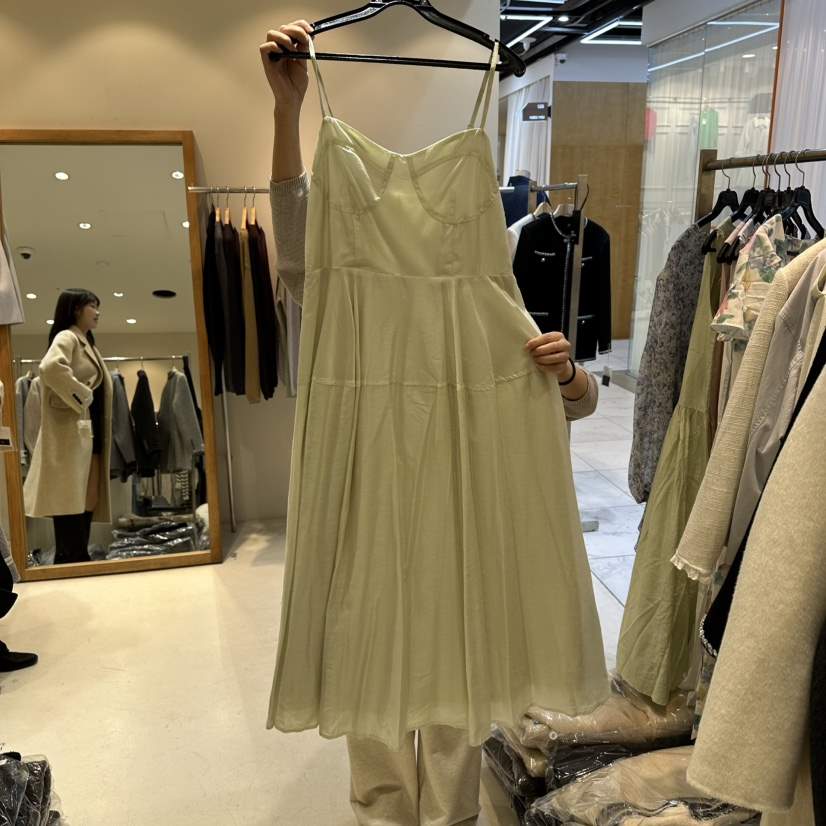 HER/PLAYLIST東大門代購女士新款時尚推薦真品26春夏連衣裙HER/PLAYLIST連衣裙