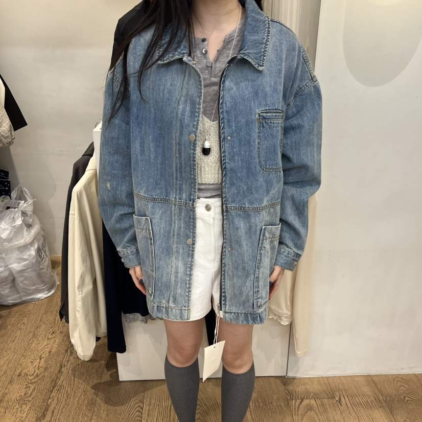 JINSIM韓國直郵女裝新款休閑推薦真品26春夏熱賣人氣夾克JINSIM夾克