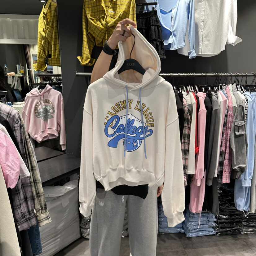 STAR-L韓國直郵女士新品推薦休閑26春夏時尚職業真品衛衣STAR-L衛衣