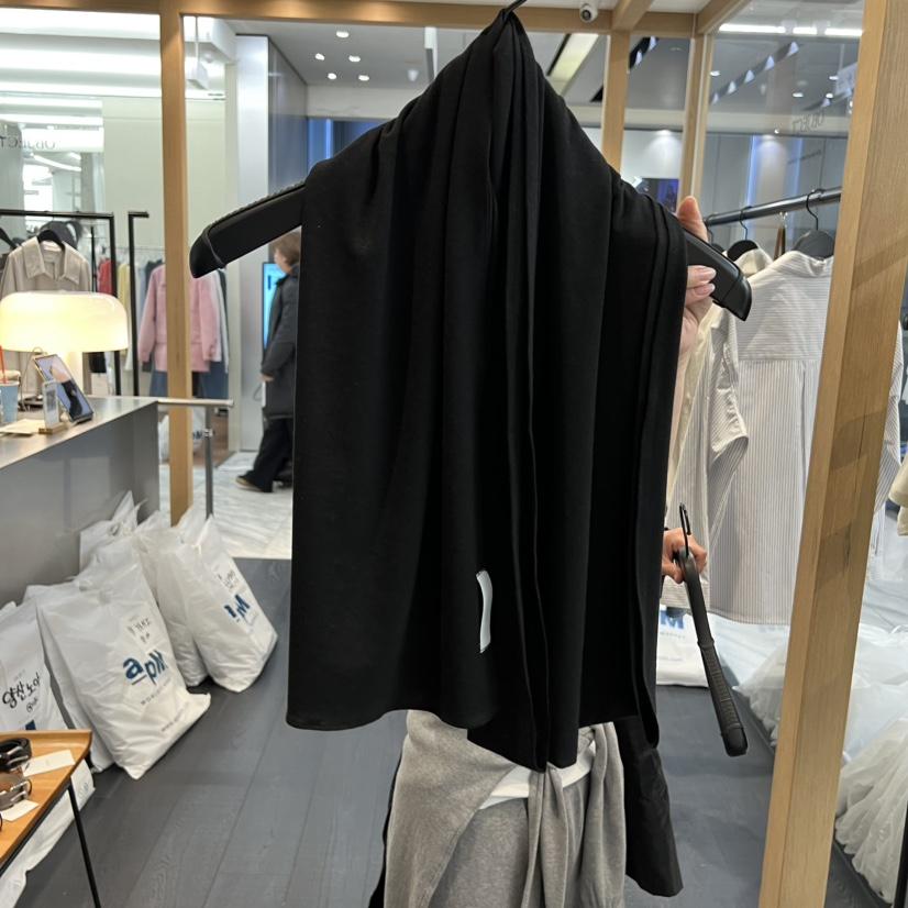 OBJECT東大門直郵女裝新款職業圍巾披肩天絲羊毛羊毛圍巾OBJECT圍巾/披肩