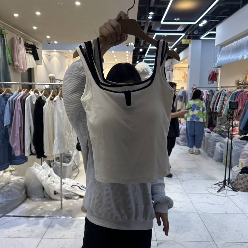 HIPTIQUE韓國代購女裝新款26春夏休閑推薦熱賣時尚吊帶背心HIPTIQUE吊帶/背心