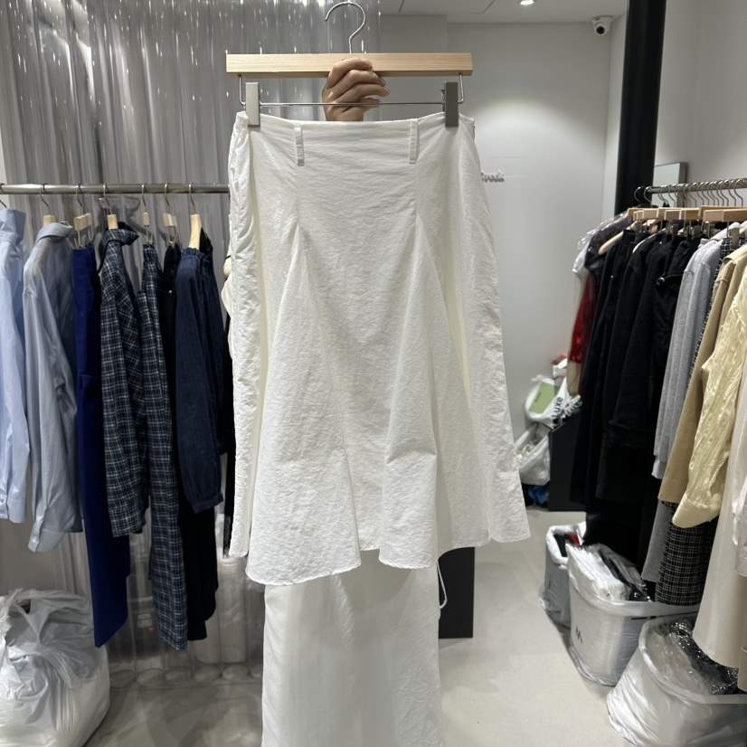 GREEK韓國直郵女裝新品人氣推薦真品熱賣26春夏休閑長裙尼龍GREEK長裙