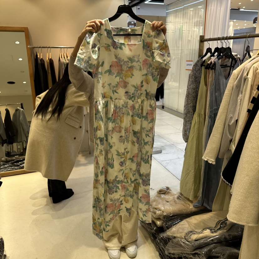 HER/PLAYLIST東大門代購女士新款26春夏職業真品人氣連衣裙HER/PLAYLIST連衣裙