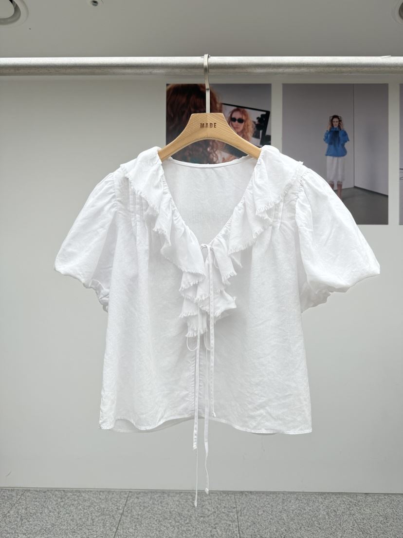 MADE-P東大門實拍女士新品真品推薦熱賣休閑26春夏襯衫蕾絲衫MADE-P襯衫/蕾絲衫