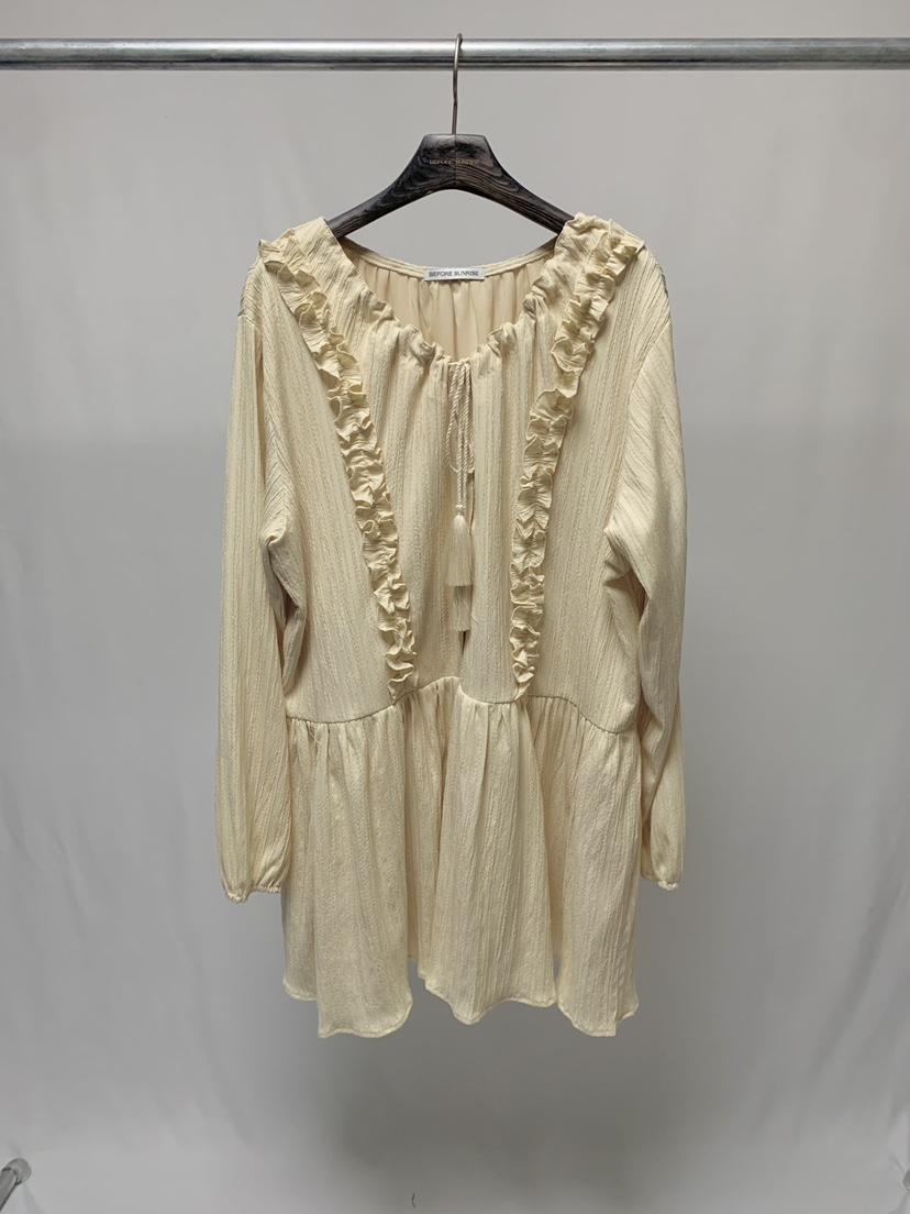 BEFORE SUNRISE韓國代購女士新品真品26春夏職業休閑連衣裙BEFORE SUNRISE連衣裙