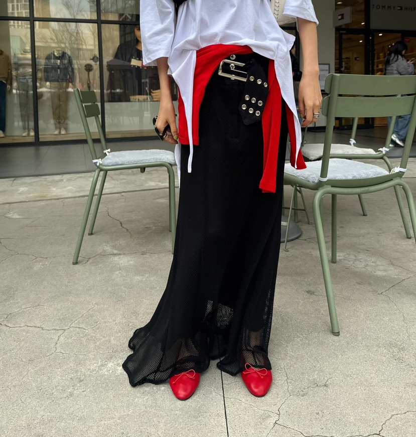 DENVER韓國直郵女裝新款熱賣人氣休閑26春夏推薦真品長裙DENVER長裙