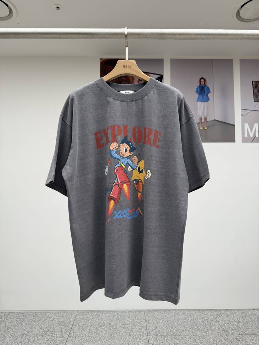 MADE-P東大門直郵女士新款26春夏熱賣真品休閑人氣時尚T恤MADE-PT恤