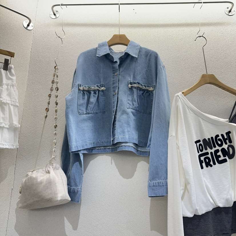 HIPTIQUE東大門實拍女裝新款人氣職業26春夏熱賣襯衫蕾絲衫HIPTIQUE襯衫/蕾絲衫