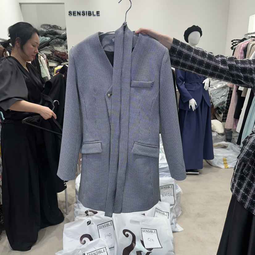 SENSIBLE-S韓國直郵女士新款時尚熱賣人氣真品連體褲含腰帶SENSIBLE連體褲