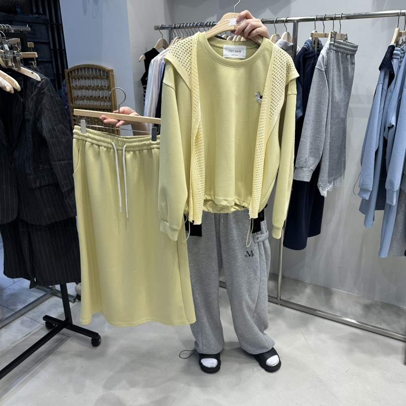 HOT PLACE/DREAM GIRIS/HOT ISSUE東大門代購女士新款26春夏套裝套裝圍巾HOT PLACE/DREAM GIRIS/HOT ISSUE套裝