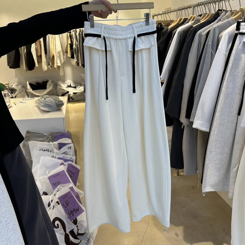 EYEFUL-Q韓國代購女士新品人氣26春夏時尚推薦休閑褲口袋eyeful休閑褲