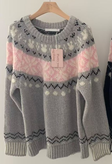 PYT-ot韓國代購女士新款推薦時尚熱賣真品26春夏休閑毛衣pretty young thing毛衣