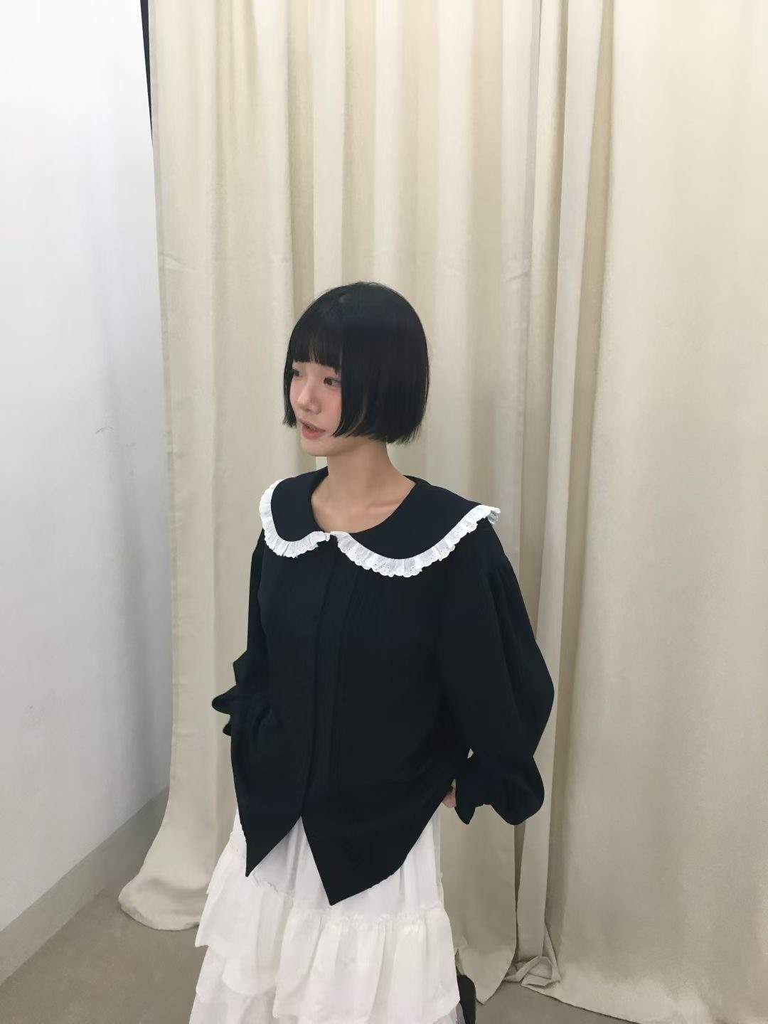 MURS韓國直郵女裝新款時尚職業熱賣推薦真品休閑襯衫蕾絲衫MURS襯衫/蕾絲衫