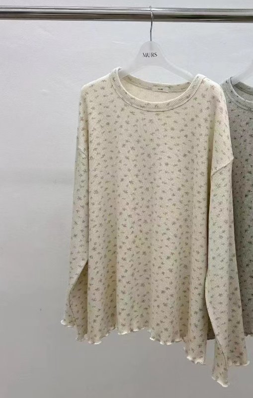 MURS韓國代購女士新款休閑職業推薦人氣熱賣時尚26春夏長袖T恤MURS長袖T恤