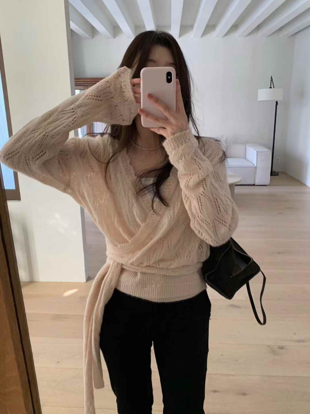 PYT-ot東大門實拍女士新款熱賣26春夏真品推薦休閑針織衫pretty young thing針織衫