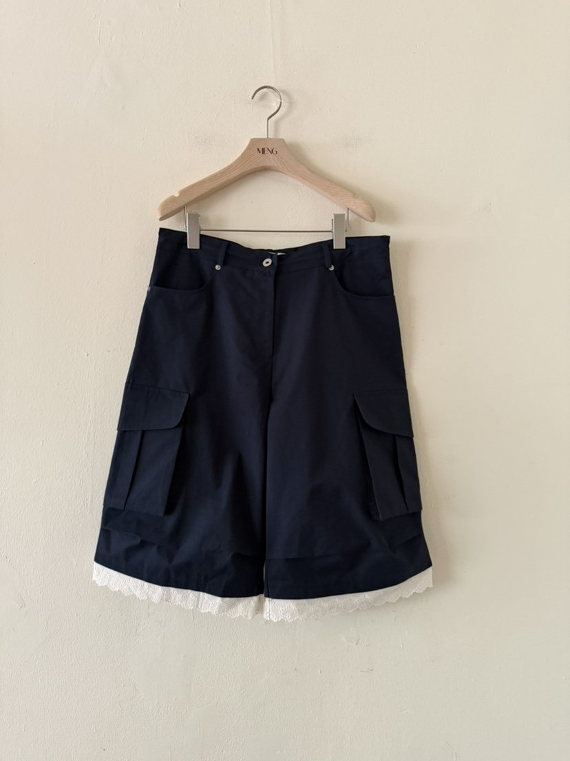 MENG東大門直郵女士新品時尚推薦休閑人氣職業真品26春夏短褲MENG短褲